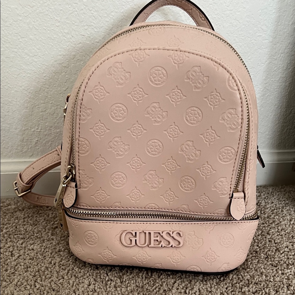 GUESS Blush Embossed Backpack